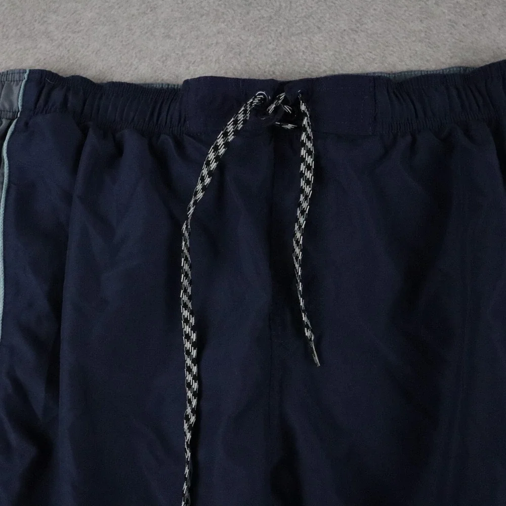 Nike Swim Shorts Mens XL Mesh Lined Surf Beach Pocket Trunks‎ Drawstring Blue